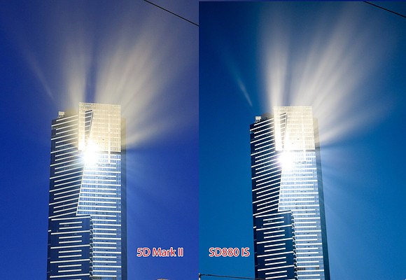 SD880 vs 5D Mark II